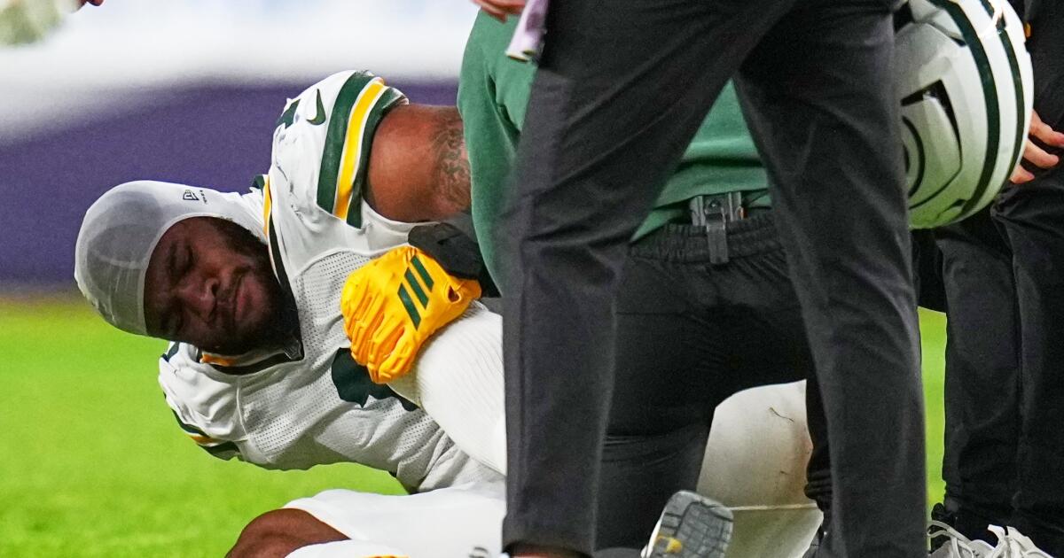 Packers' Micah Parsons is out for season with torn ACL, MRI confirms