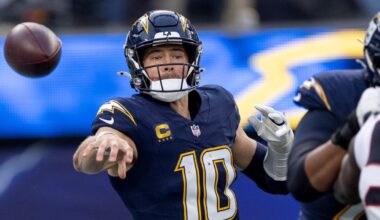 Justin Herbert won't play in Chargers' regular-season finale