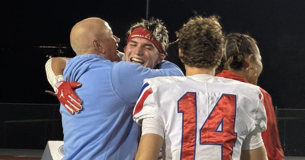 The Times' football coach of the year: Ray Fenton of Los Alamitos