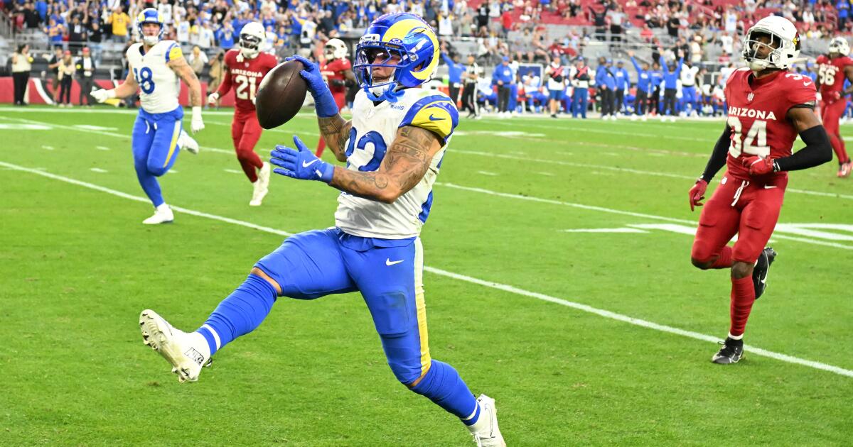 Blake Corum's big game showcases Rams' surging rush attack