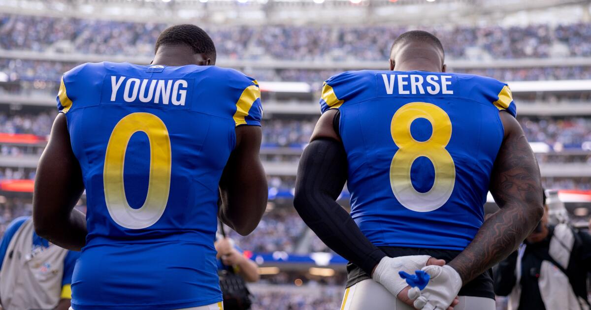 Jared Verse and Byron Young are inspirations to their Rams teammates