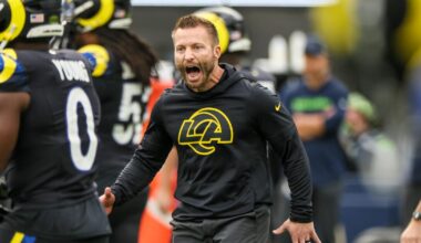 Sean McVay doesn't care about tracking Rams' playoff seeding