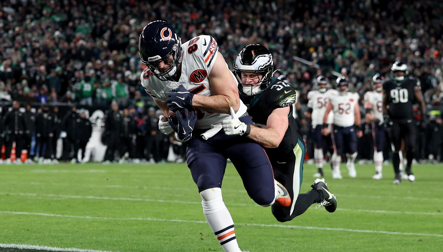 For Bears TE Cole Kmet, the Packers rivalry hits particularly close to home