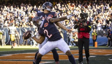 Bears WR DJ Moore can boost offense, but it comes to dip in numbers, 'My stats are in the win column'