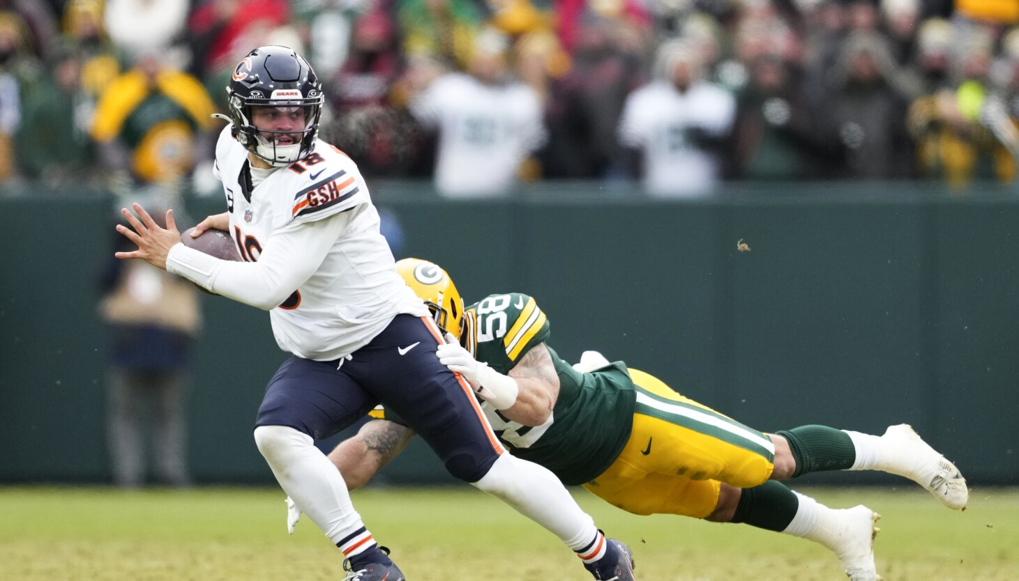 Caleb Williams is the rare Bears QB to win at Lambeau Field — but can he do it again?