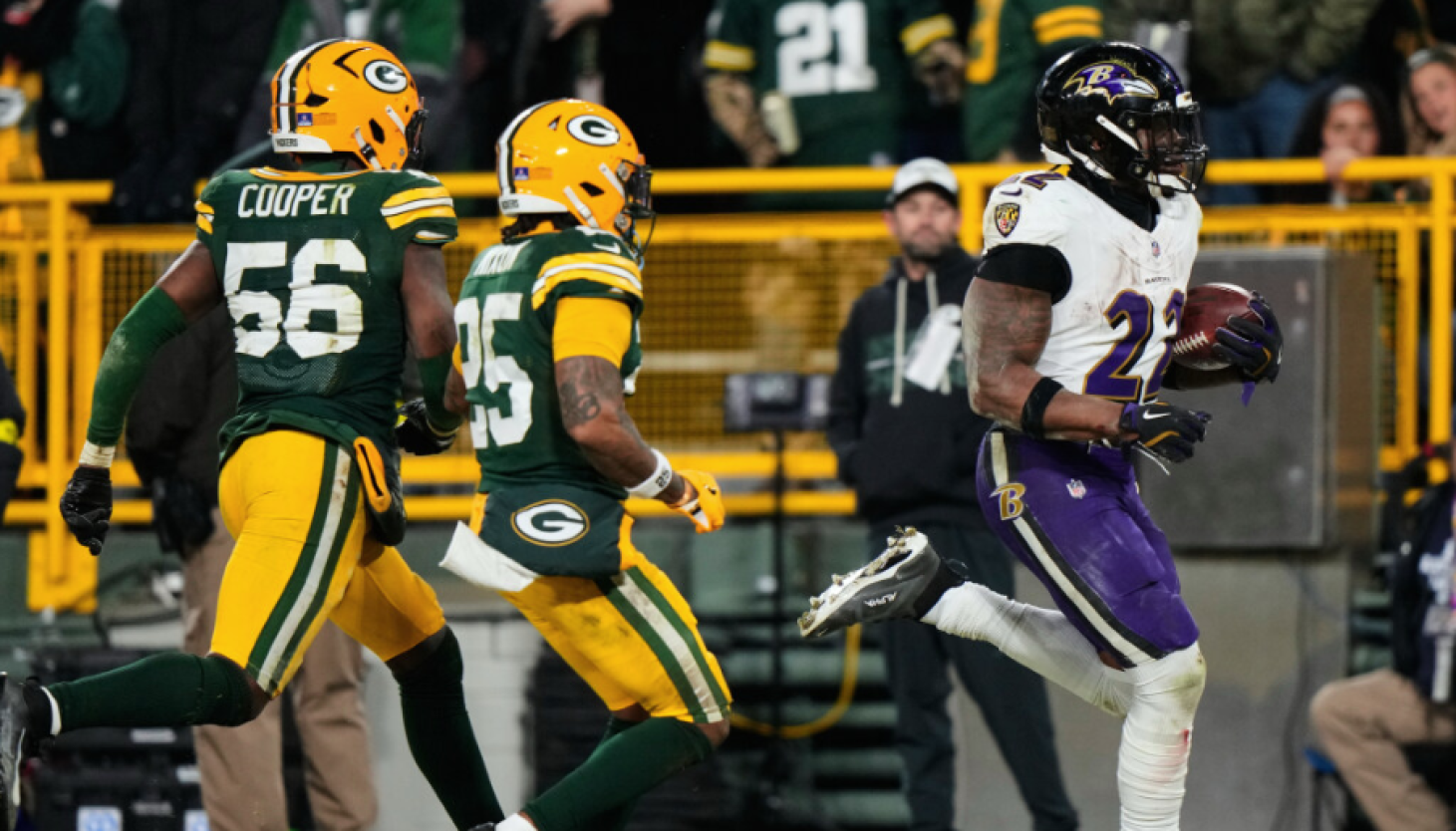 Packers' loss to Ravens gives Bears NFC North crown
