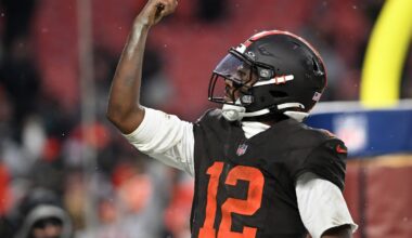 Shedeur Sanders went from No. 4 on Browns’ depth chart to starter, and he’s been making steady progress since