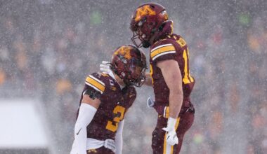 NCAA Football: Wisconsin at Minnesota