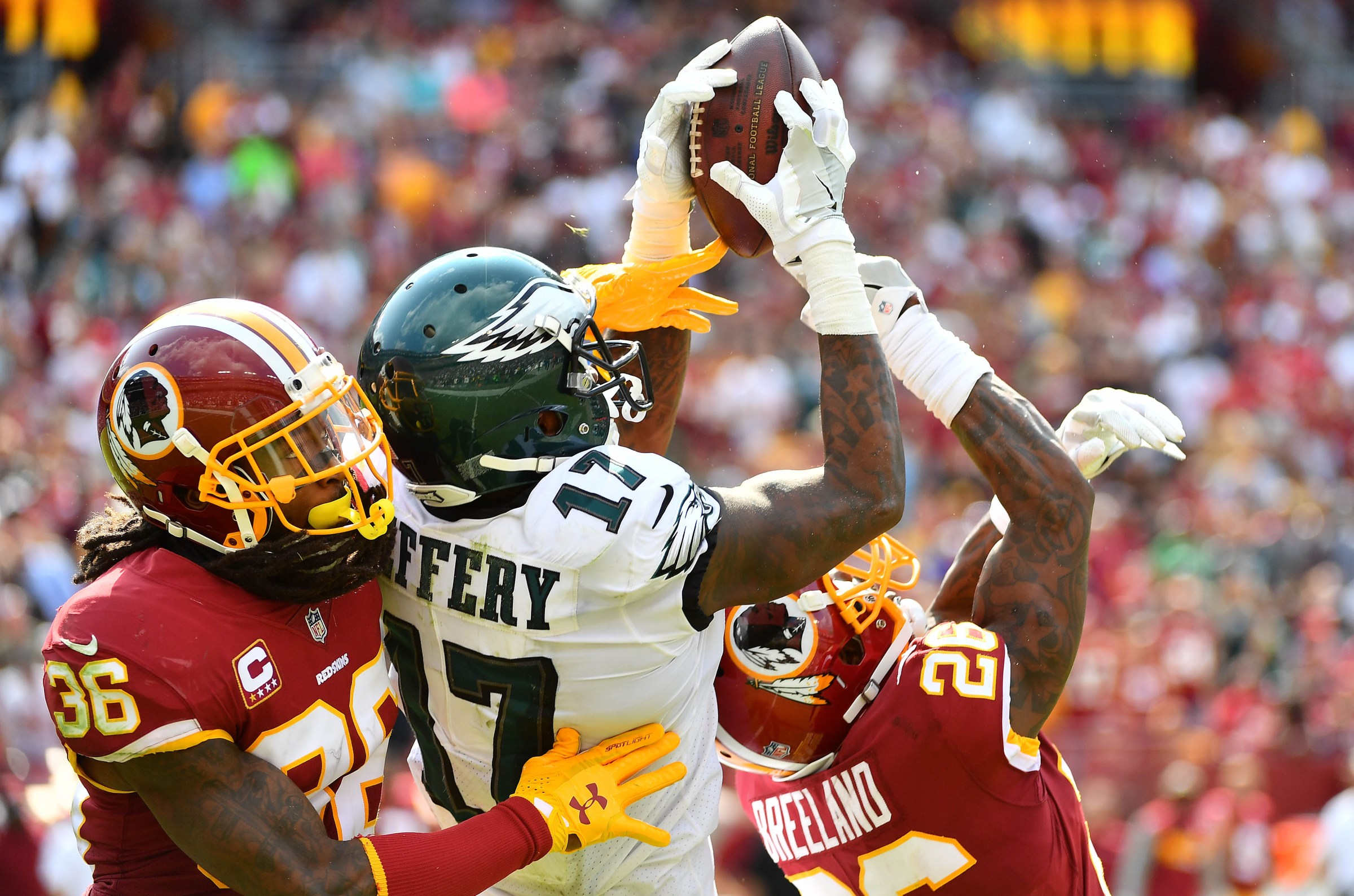 NFL: Philadelphia Eagles at Washington Redskins