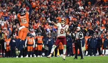 Fortunate flags: How the Broncos extended their win streak to 9 with a little help from officials