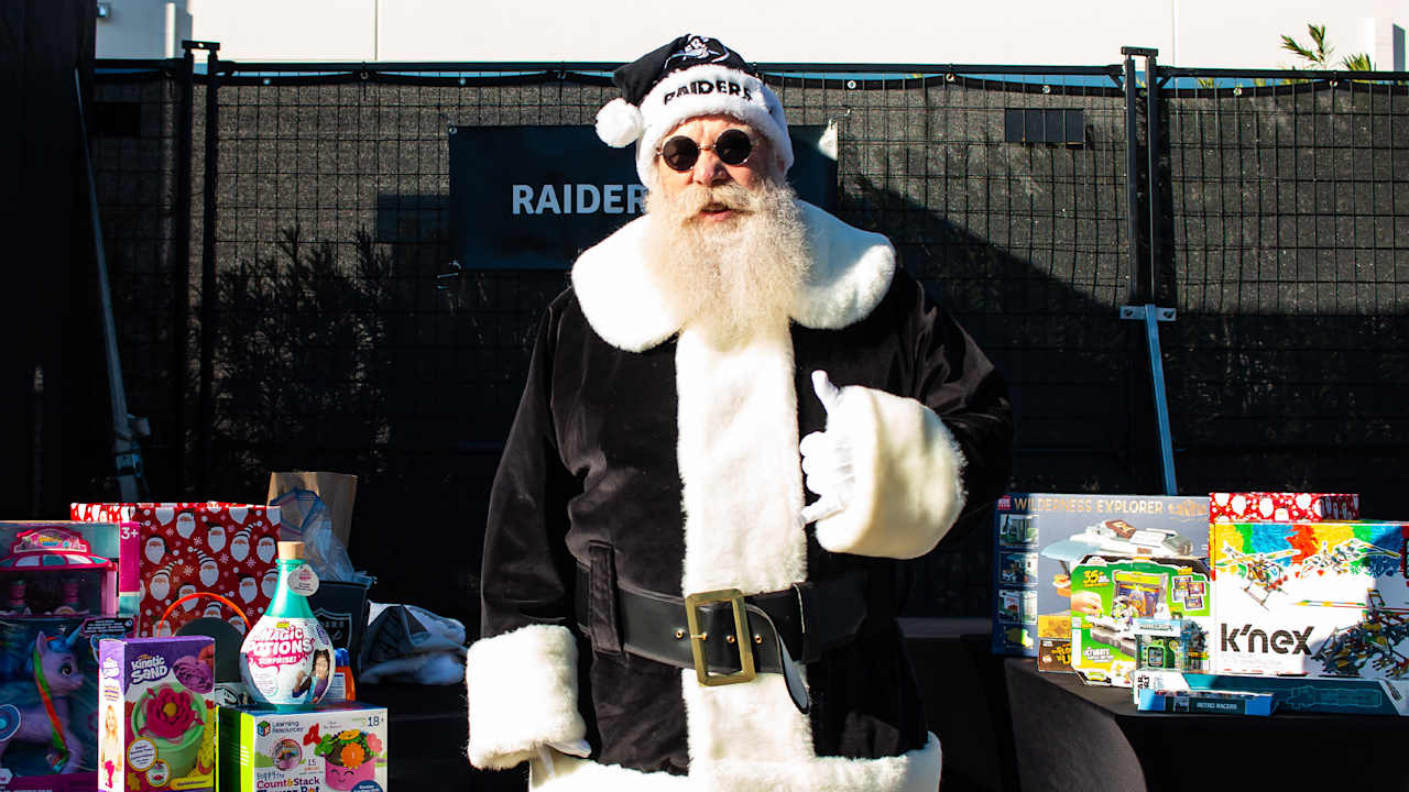 Meet Michael Parker, aka Raider Claus