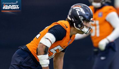 OLB Jonah Elliss listed as full participant ahead of Week 14 game vs. Raiders