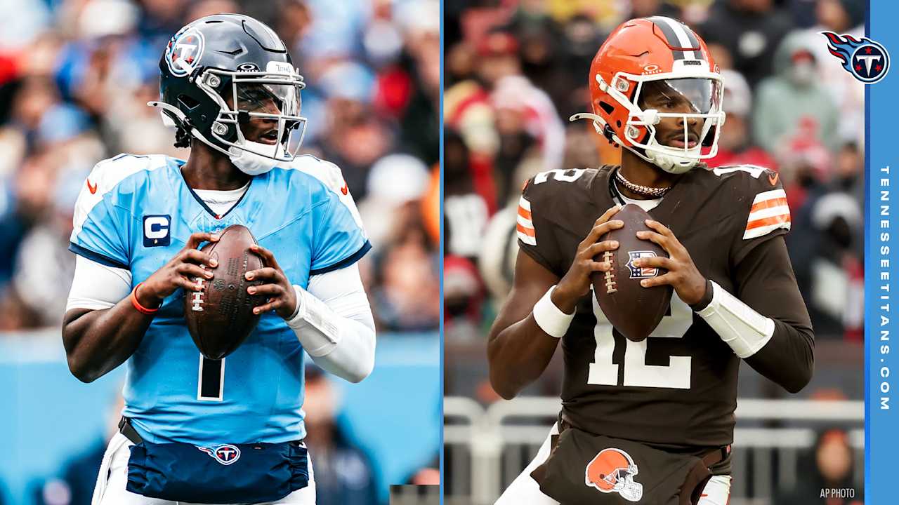 Titans QB Cam Ward, Browns QB Shedeur Sanders Will Meet Again on Sunday in Cleveland 