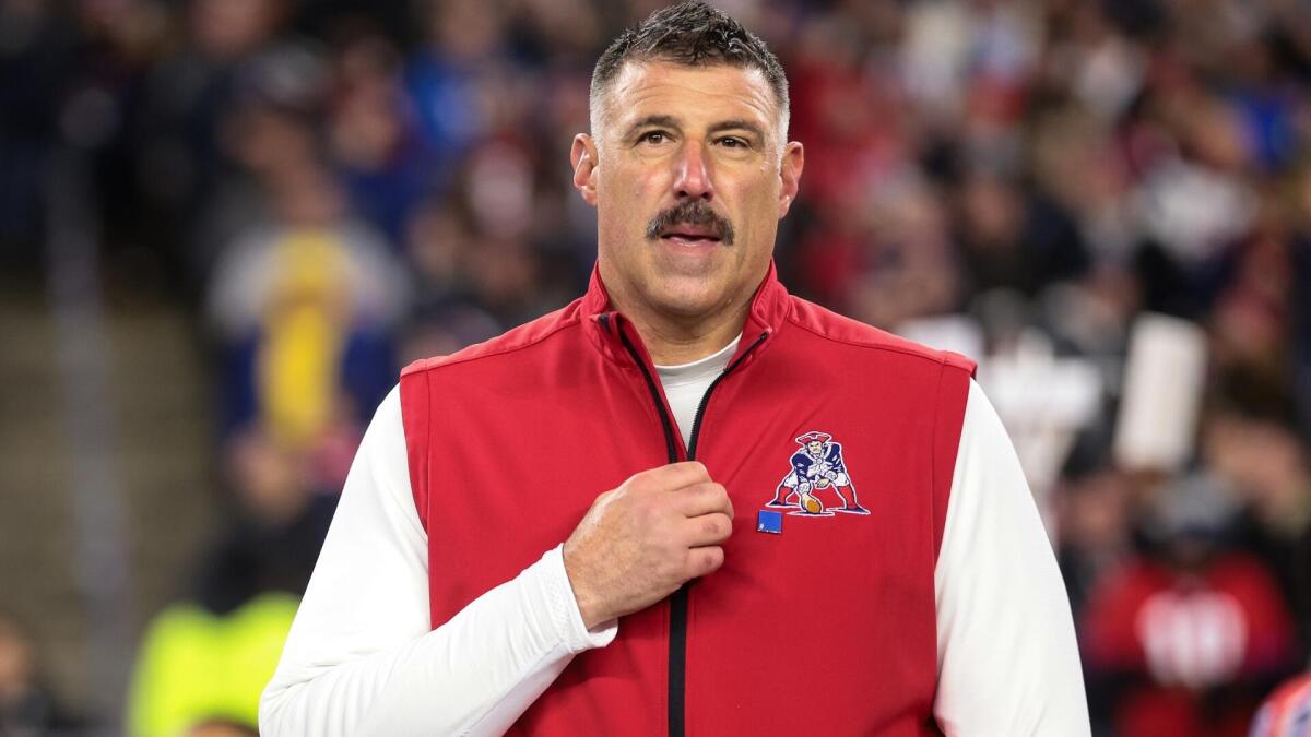 Patriots' Mike Vrabel heavily favored to win NFL Coach of the Year