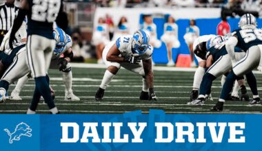 Detroit Lions use OG rotation; OL Miles Frazier 'earned' right to play vs. Dallas Cowboys