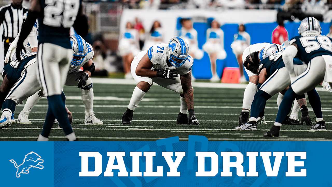 Detroit Lions use OG rotation; OL Miles Frazier 'earned' right to play vs. Dallas Cowboys