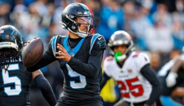 Bryce Young comes up clutch again as Panthers take control of NFC South race