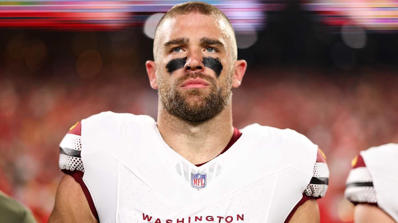 Commanders TE Zach Ertz out for rest of season with torn ACL