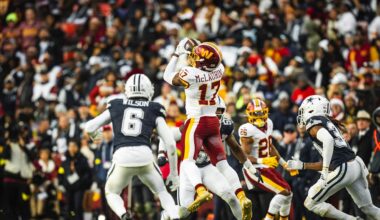 Practice notes | Commanders are playing to win season finale vs. Eagles