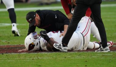 Walter Nolen III carted off for knee injury vs. Falcons