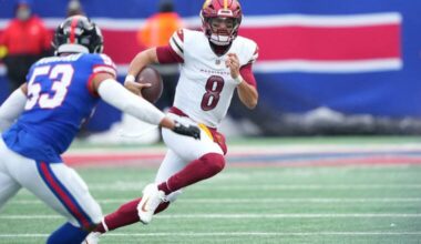 Mariota leads Commanders past Giants to snap 8-game skid