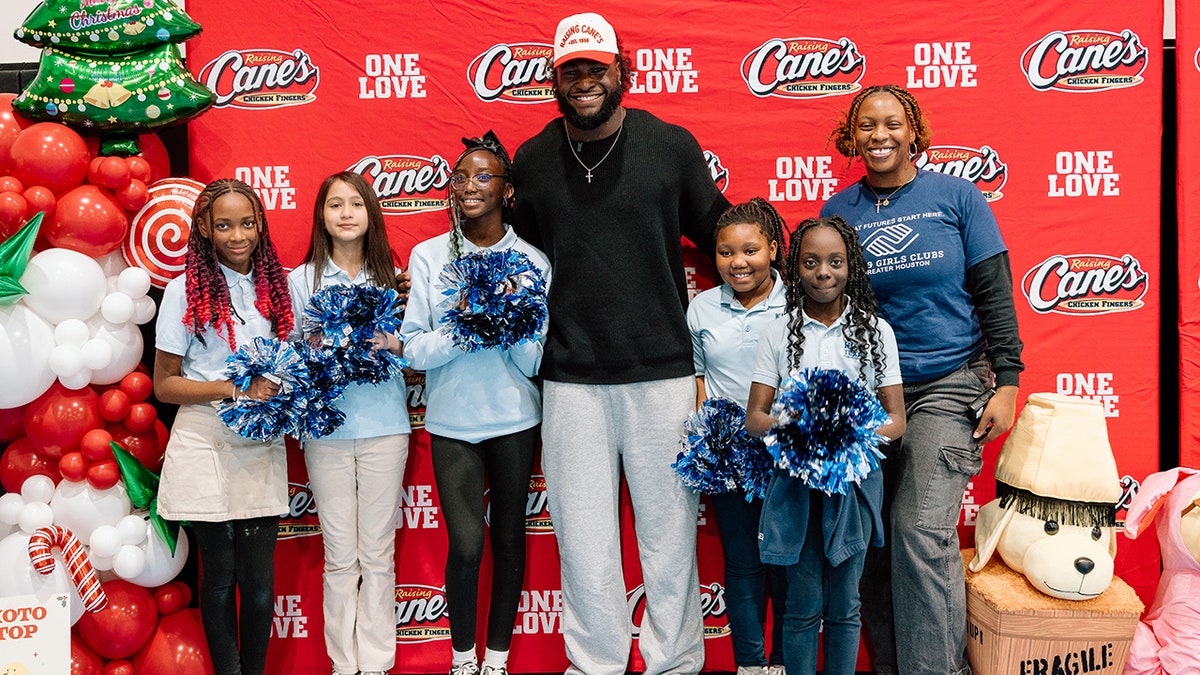 Will Anderson Jr. with Raising Canes