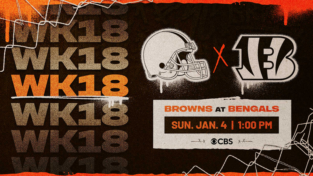 Browns vs. Bengals game time for Week 18 officially announced