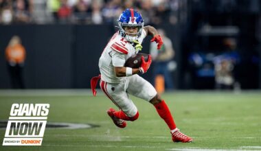Numbers to know for Giants-Raiders
