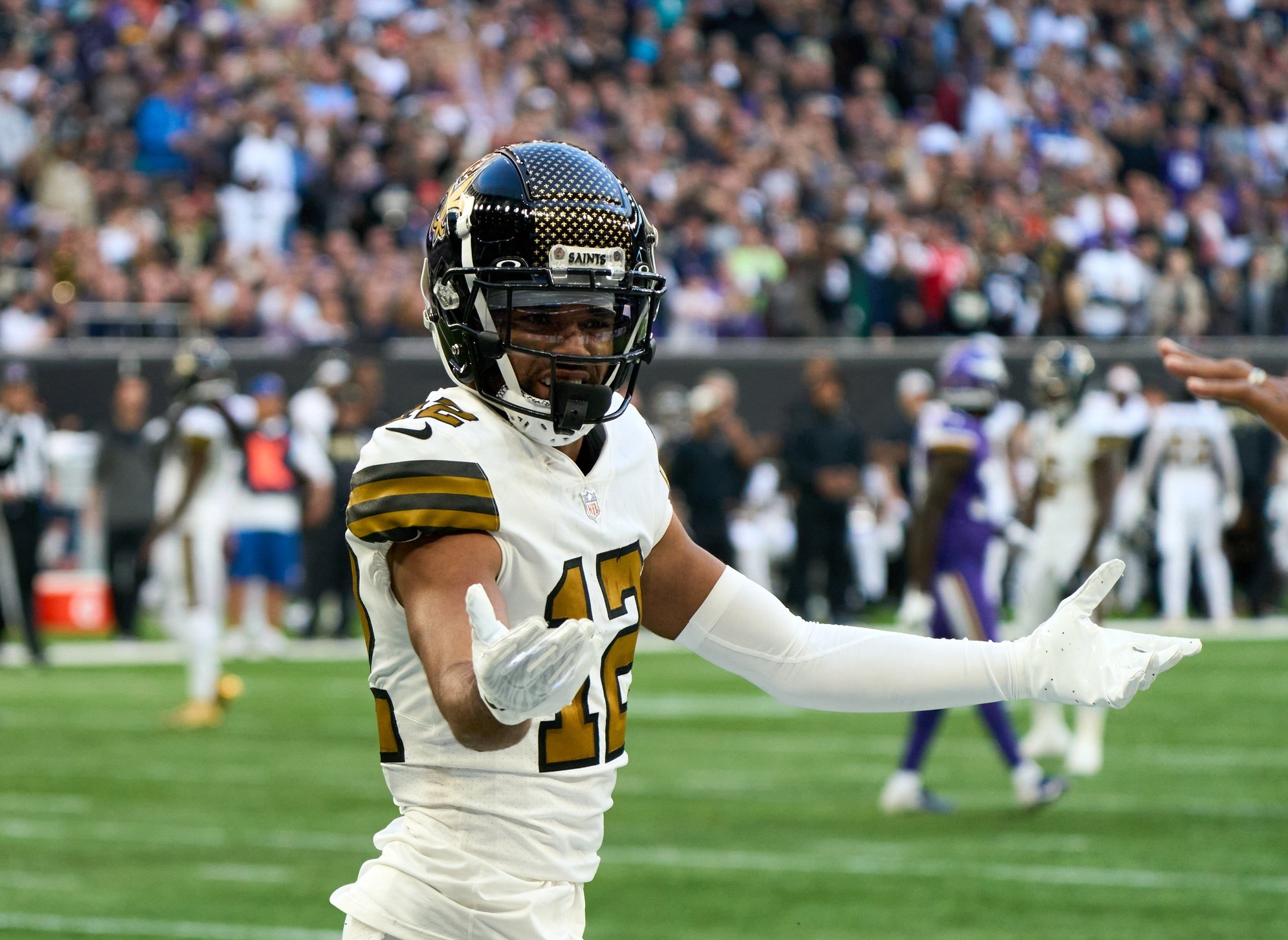 nfl picks Chris Olave new orleans saints predictions best bet odds