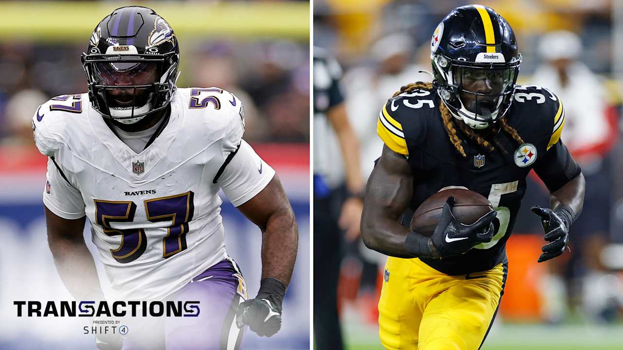 Ravens Sign Linebacker Michael Kwenkeu and Running Back Jonathan Ward to Practice Squad