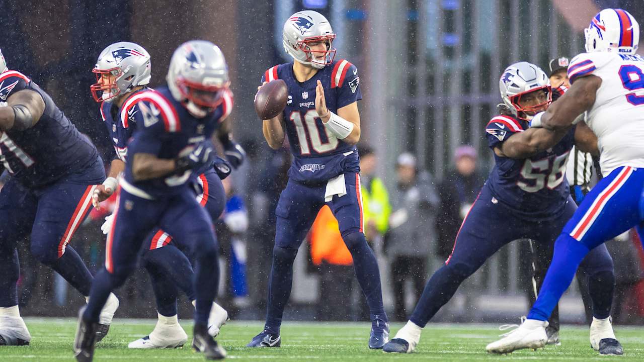 Breaking Down QB Drake Maye, the Patriots Defense and Quick-Hit Film Notes From Sunday’s Loss to the Bills 