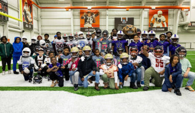Browns surprise 8 Cleveland Muny Football teams with custom helmets