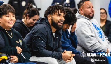 Running back Kyren Williams named the Los Angeles Rams' 2025 Walter Payton Man of the Year club winner