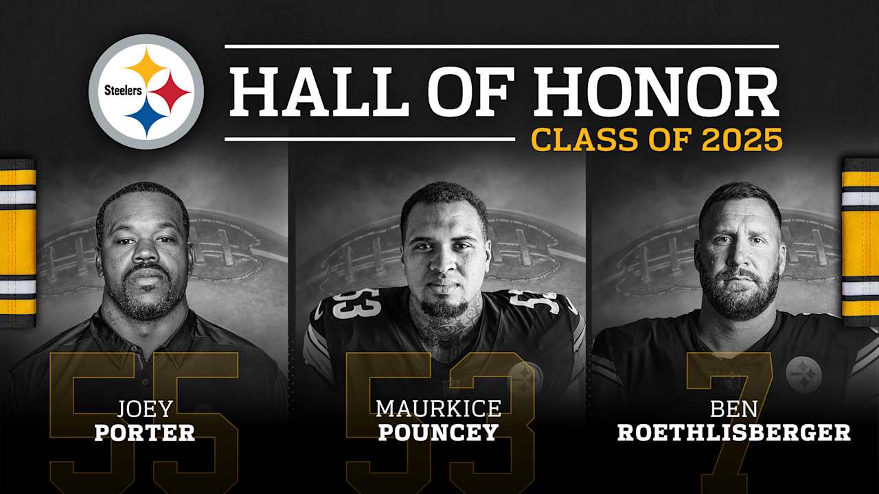 Steelers welcome a new Hall of Honor Class 