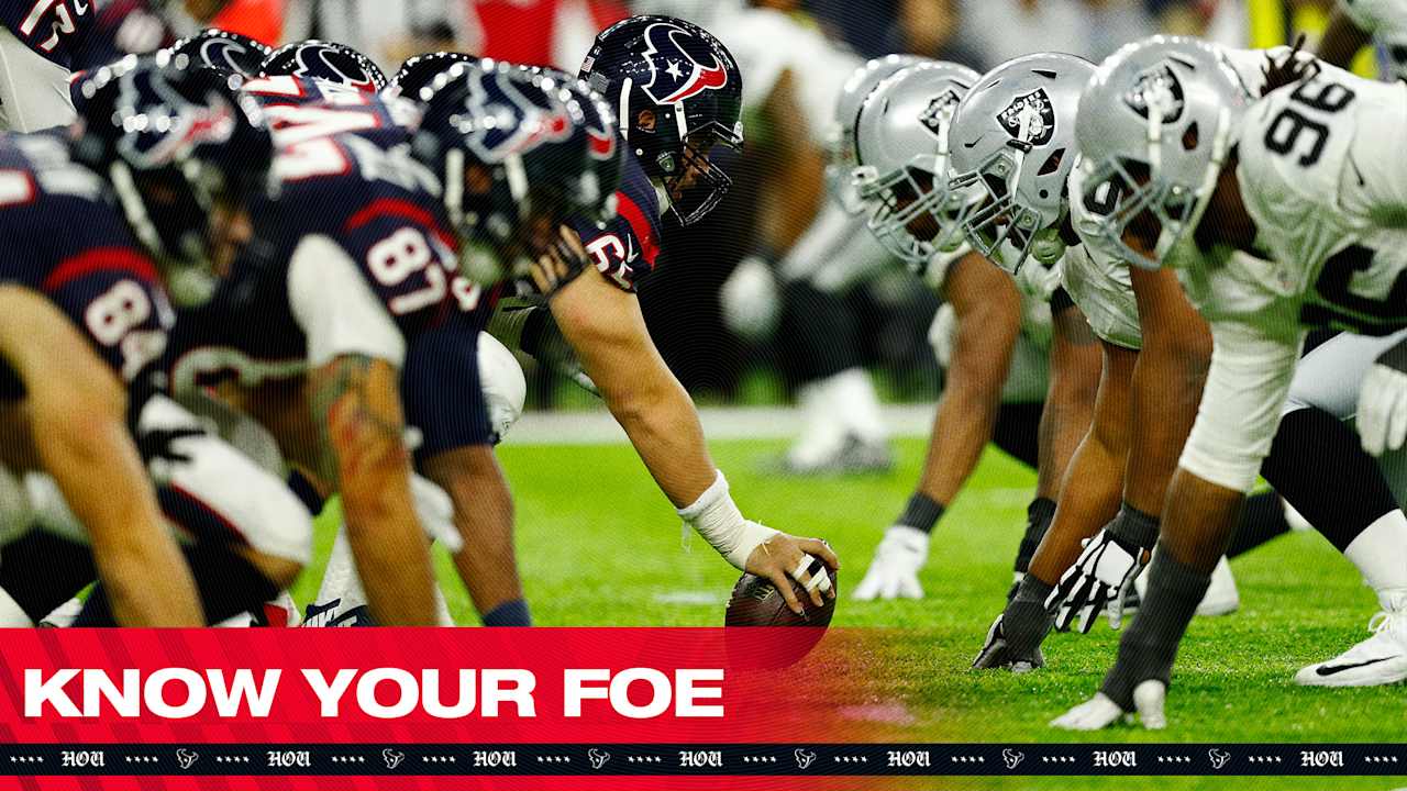 Know Your Foe: Las Vegas Raiders