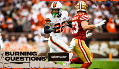 How will the Browns contain RB Christian McCaffrey?