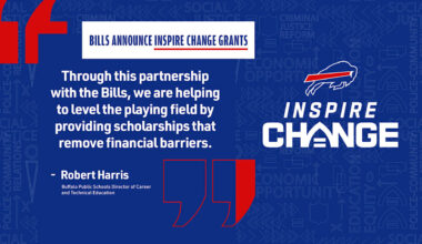 Buffalo Bills announce 2025 Inspire Change Grants