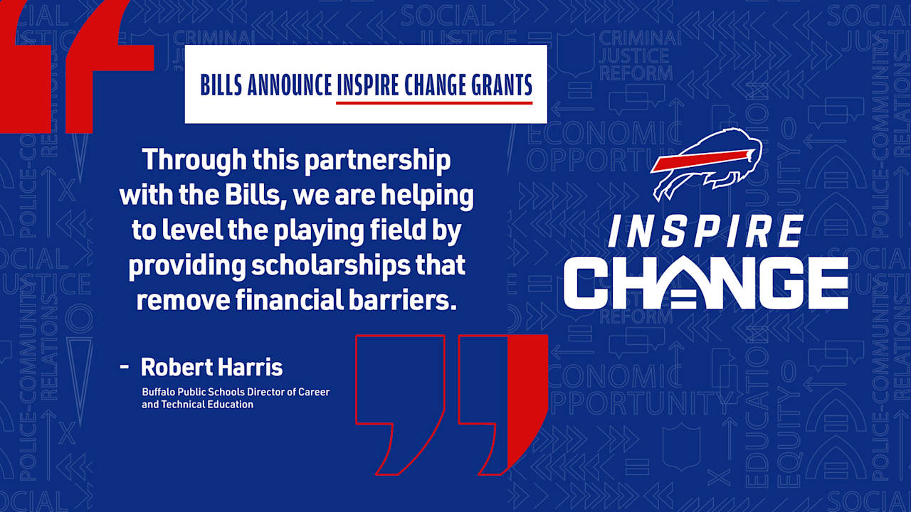 Buffalo Bills announce 2025 Inspire Change Grants