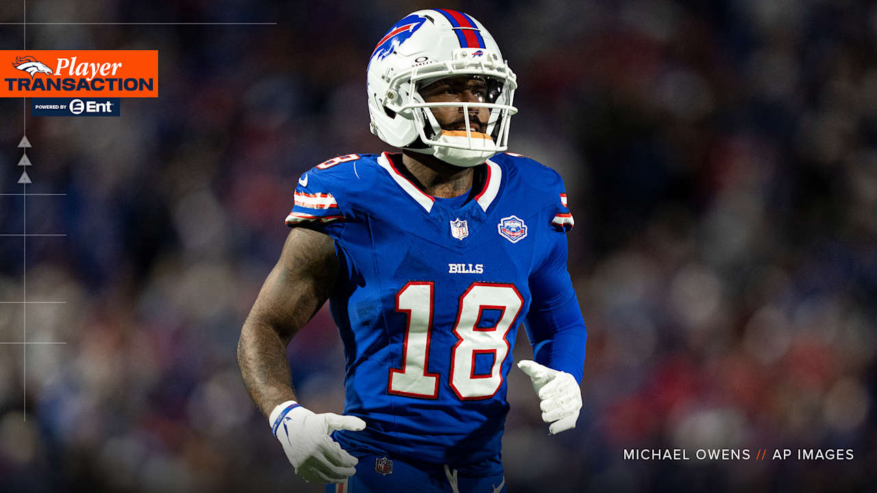 Broncos sign WR Elijah Moore to practice squad