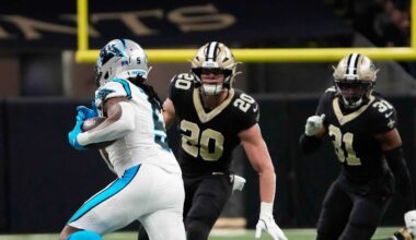 Halftime Update: Carolina Panthers 10, New Orleans Saints 7