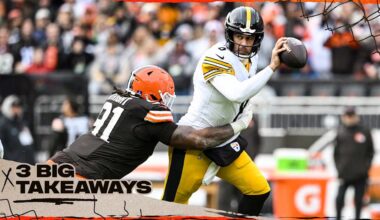 Browns’ defense shuts down the Steelers’ in Week 17 win