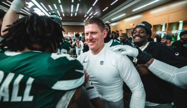 Jets Locker Room Speech After Beating the Falcons