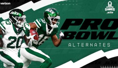 Isaiah Williams & Breece Hall Selected as 2026 Pro Bowl Alternates