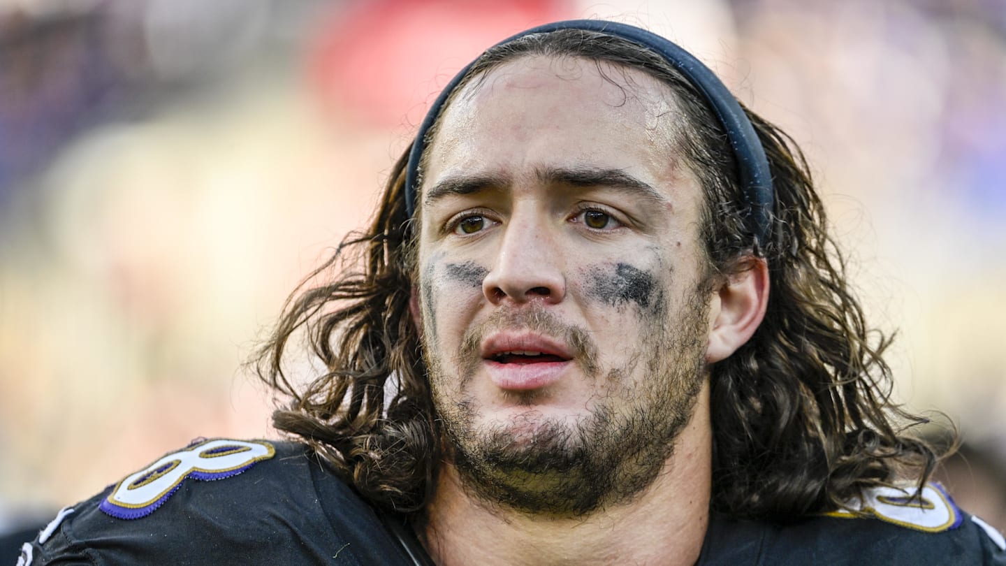 Baltimore Ravens Tight End Charlie Kolar