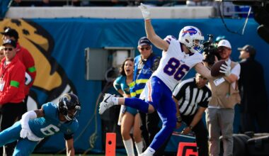 Dalton Kincaid's status revealed by Bills' head coach after TE seen in walking boot