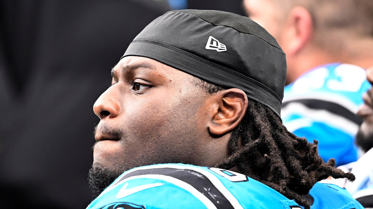 Carolina Panthers offensive tackle Ikem Ekwonu