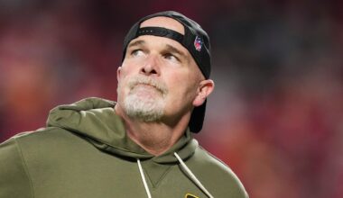 Washington Commanders head coach Dan Quinn