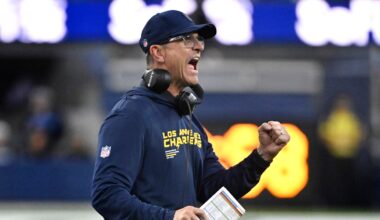 Los Angeles Chargers defeated the Las Vegas Raiders 31-14 to win a NFL football game.