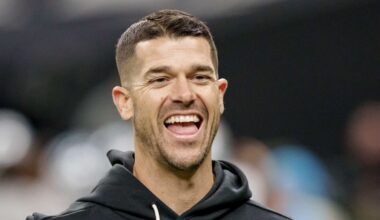 Carolina Panthers head coach Dave Canales