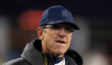 Los Angeles Chargers head coach Jim Harbaugh